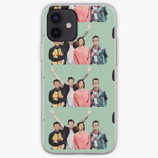 McFly Band Digitally Drawn Minimalist Print iPhone Soft Case