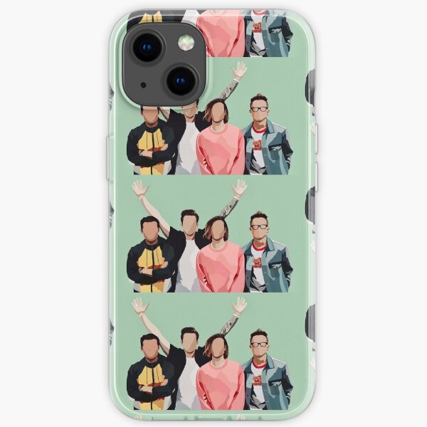 McFly Band Digitally Drawn Minimalist Print iPhone Soft Case