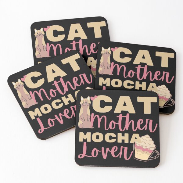 Item preview, Cat Mother Mocha Lover 2 designed and sold by SweetAndSpice.