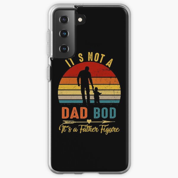 It's Not A Dad BOD It's Father Figure Bear Beer Lover Samsung Galaxy Soft Case