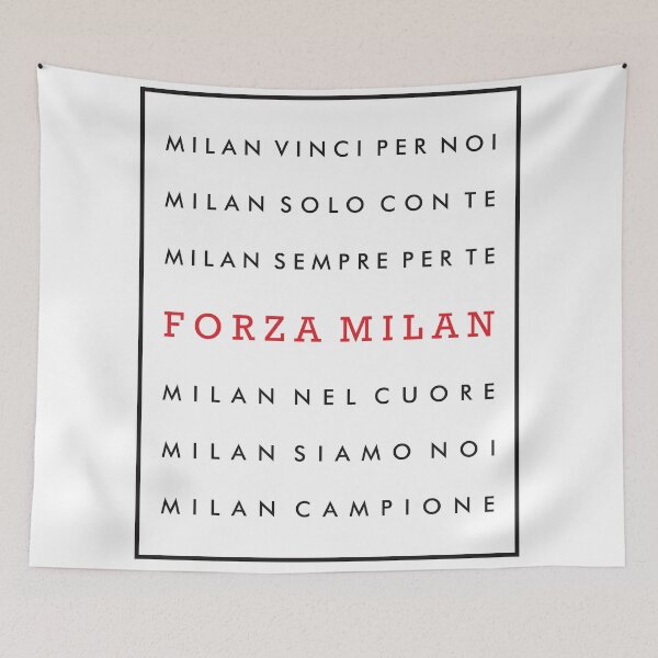 Item preview, Forza Milan - AC Milan Tagline designed and sold by RB1899.