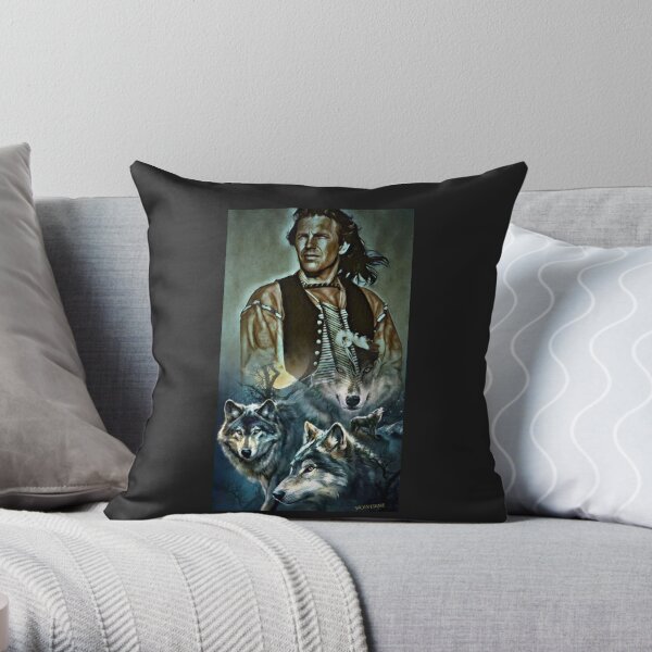 Kevin costner Throw Pillow