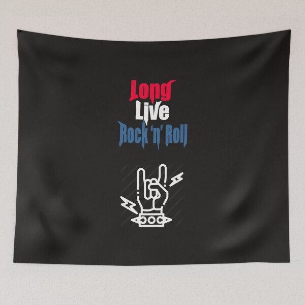 Item preview, Long live rock 'n' roll designed and sold by Nickolas Kyprianos.