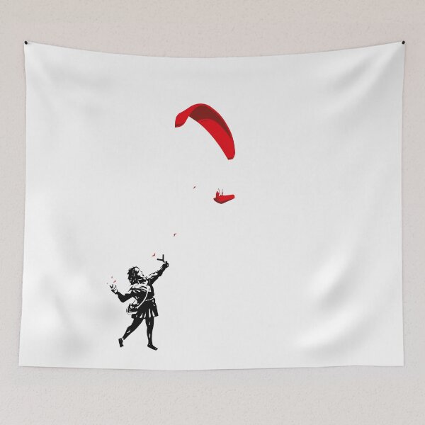 Item preview, Paraglider Paragliding girl designed and sold by akluensner.