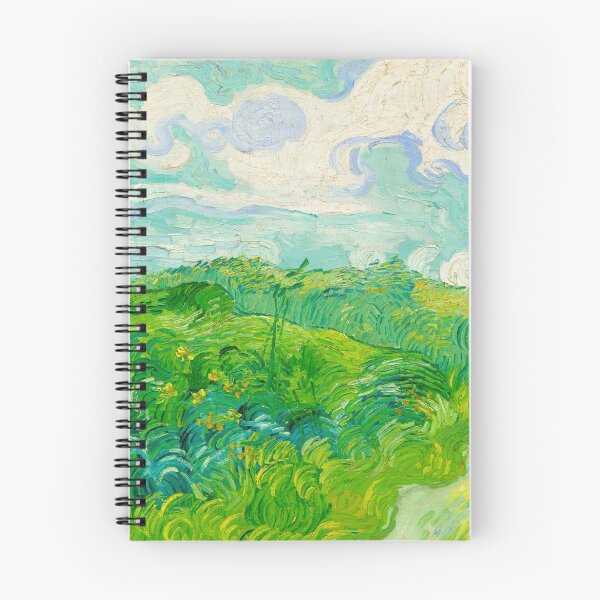 Item preview, Field with Green Wheat 1890 Oil Painting By Vincent Van Gogh designed and sold by Ejaaz.