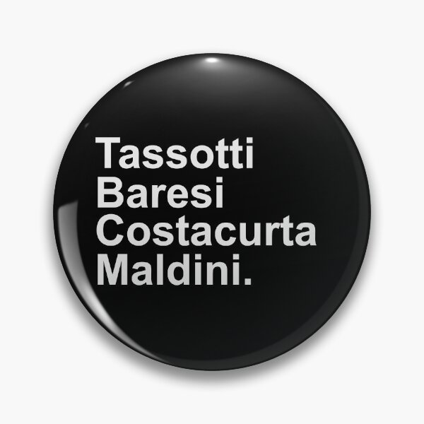 Item preview, AC Milan Best Defender - Tassotti, Baresi, Costacurta, Maldini designed and sold by RB1899.