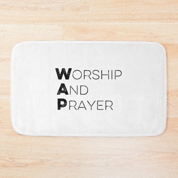 Item preview, Tommyinnit Quote- Worship and  Prayer (Black) designed and sold by Vaishnavi Deo.