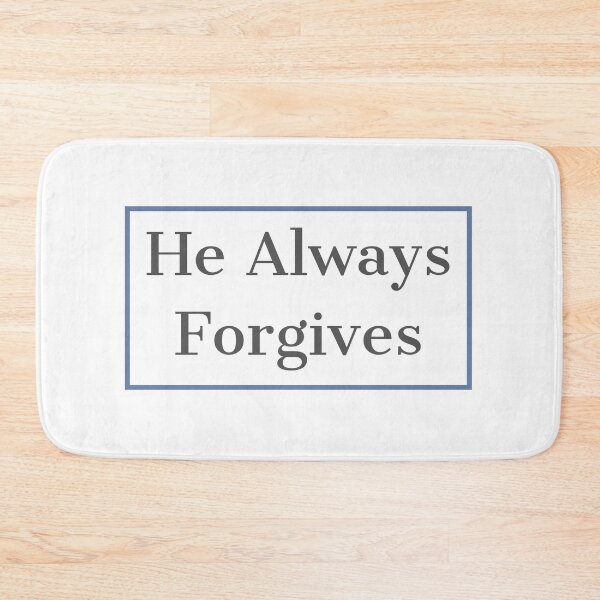 Item preview, He Always Forgives designed and sold by road-to-faith.