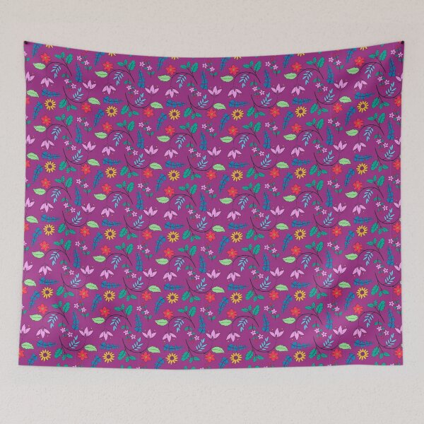Item preview, Fashionable Flowers Motif Yoga & Meditation designed and sold by SYSJ.