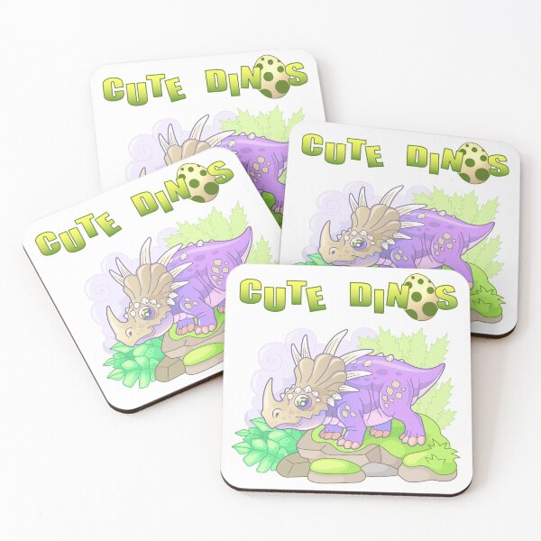 Item preview, cute dinosaur styracosaurus designed and sold by YMFargon.