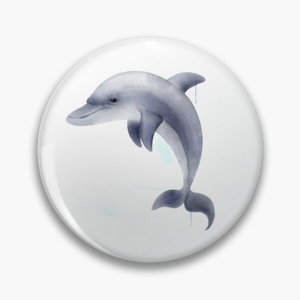 Artikelvorschau, Lächelnder Delphin entworfen und verkauft von hdesignEG.