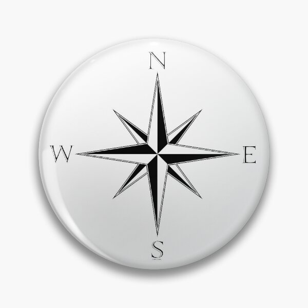 Item preview, Wind rose compass sailing map white designed and sold by 7T-Designs.