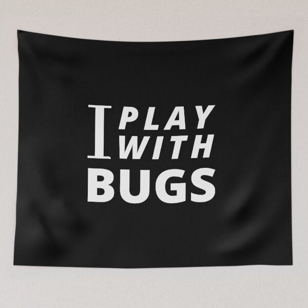 Item preview, entomologist plays with bugs funny gift idea  designed and sold by chi vana.