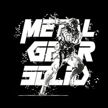 Artwork thumbnail, Metal Gear Solid - T-Shirt (Grey) by realnerdtshirt