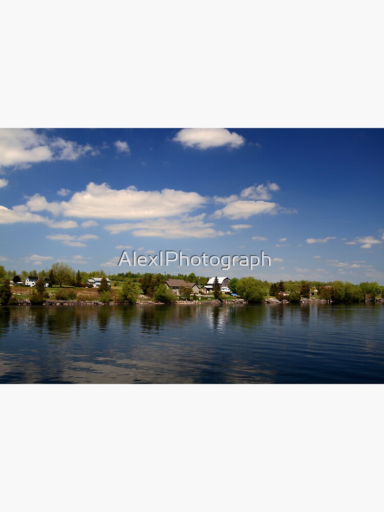 "St. Lawrence River Ontario Shore of One from Thousands Islands