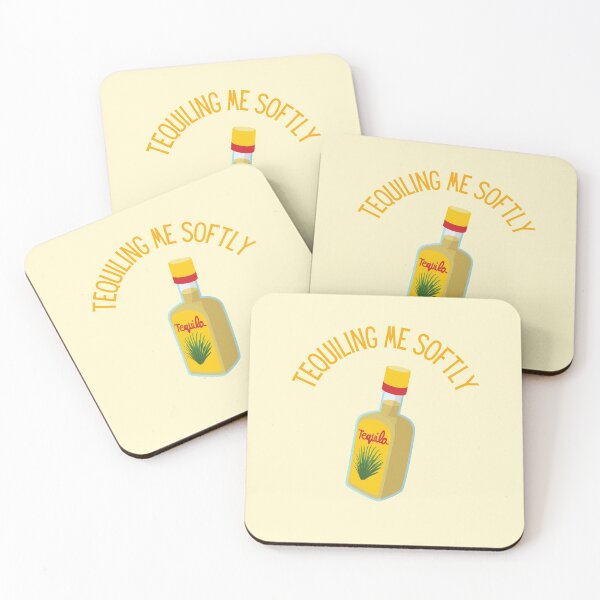 Item preview, Tequiling me Softly, Killing Me softly food pun designed and sold by GoodMoodFood.
