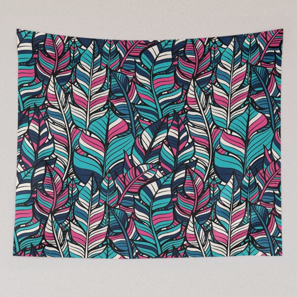 Item preview, Boho Style Colorful Feathers Yoga & Meditation designed and sold by SYSJ.