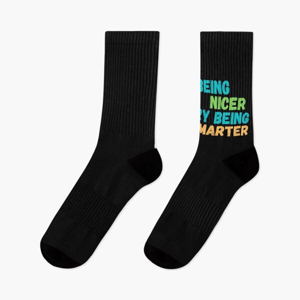Item preview, I'll Try Being Nicer If You Try Being Smarter designed and sold by Rebend.