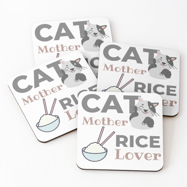 Item preview, Cat Mother Rice Lover  designed and sold by SweetAndSpice.