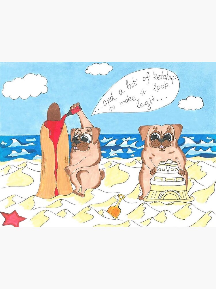 ""MOPS Castle Challenge"" Sticker by 100LivesofDogs Redbubble