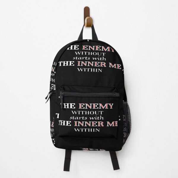 Item preview, The Enemy Vs The Inner Me - Play on Words and Vibration designed and sold by HopeMerc.