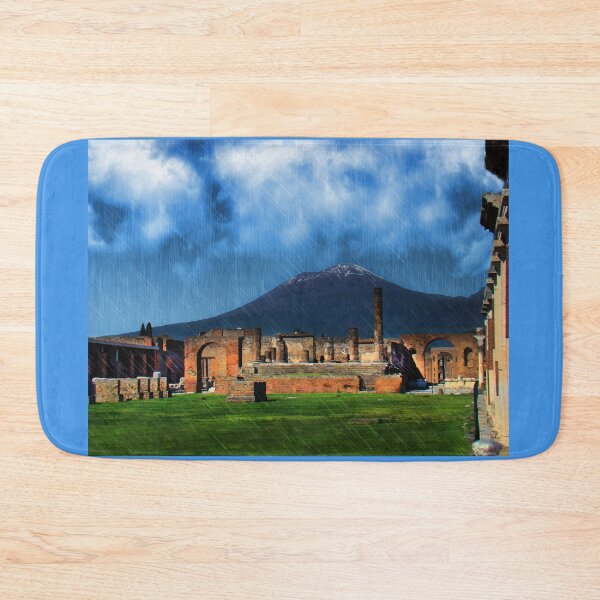 Item preview, Vesuvius And Pompeii In The Rain designed and sold by alabca.