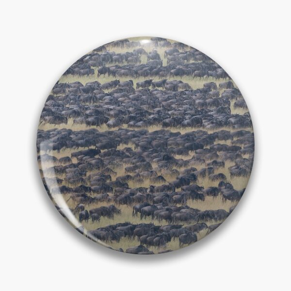 Item preview, Huge herd of wildebeest designed and sold by Ingo Gerlach.