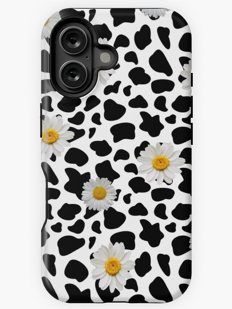 Imagen 1 de 4, Funda de iPhone con la obra Estampado Daisy Cow, diseñada y vendida por PeppernCo.