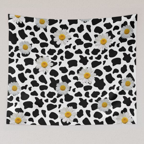 Item preview, Daisy Cow Print designed and sold by PeppernCo.