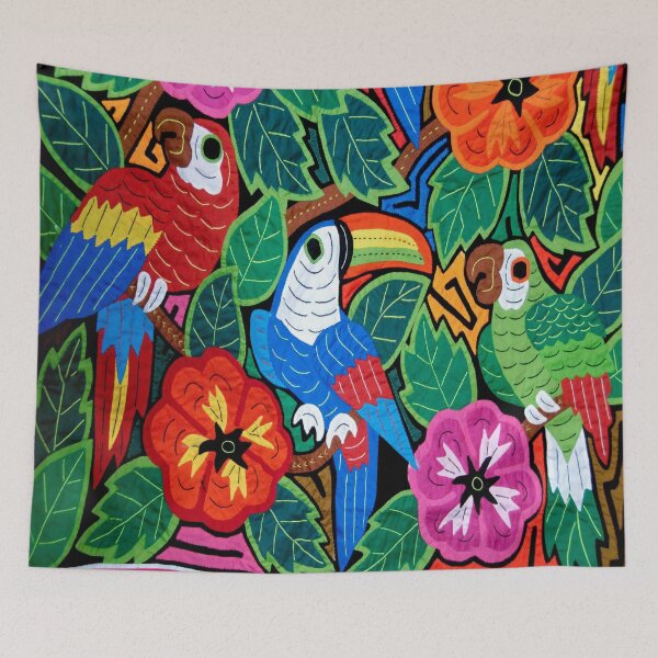 Item preview, Mola Design Birdies designed and sold by ejverf.