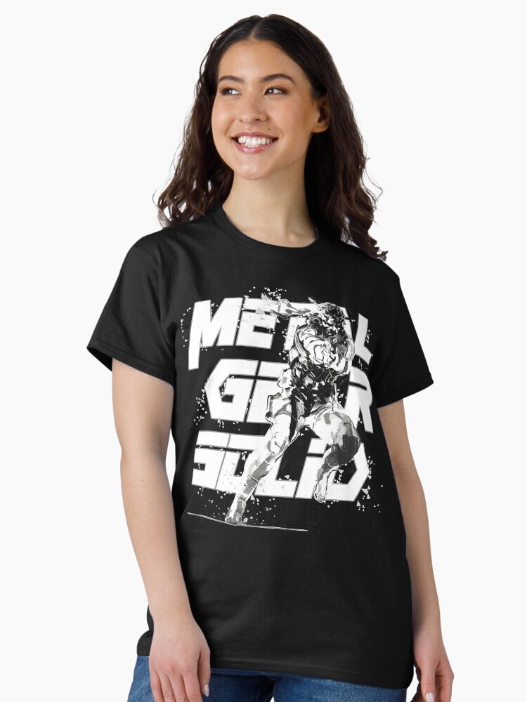 Thumbnail 1 of 7, Classic T-Shirt, Metal Gear Solid - T-Shirt (Grey) designed and sold by realnerdtshirt.