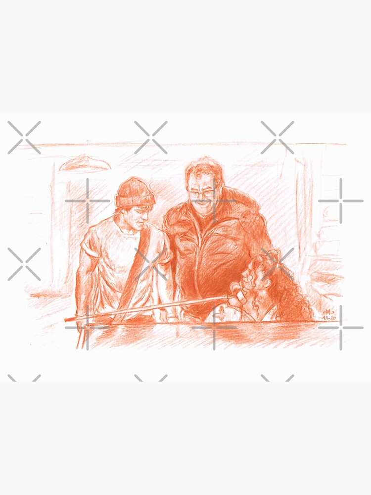 Edge of Great Julie and the Phantoms Art Board Print