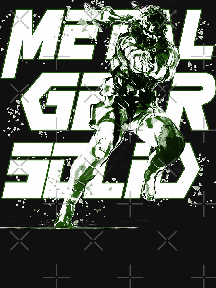 Thumbnail 7 of 7, Classic T-Shirt, Metal Gear Solid - T-Shirt (Green) designed and sold by realnerdtshirt.