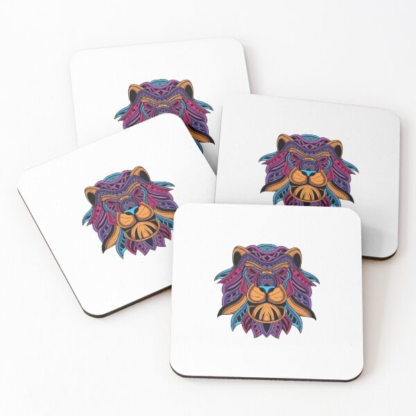Item preview, Colorful Lion mask designed and sold by vishal100ni.