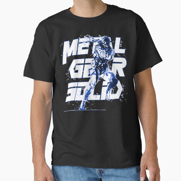 Item preview, Metal Gear Solid - T-Shirt (Blue) designed and sold by realnerdtshirt.