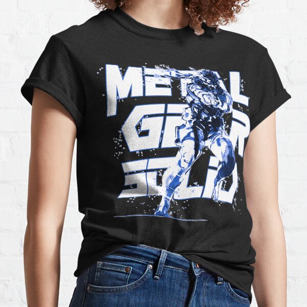 Item preview, Metal Gear Solid - T-Shirt (Blue) designed and sold by realnerdtshirt.