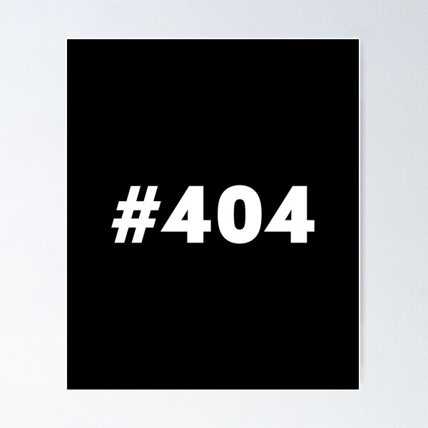 Item preview, Error 404 Not Found designed and sold by NaveStyle.