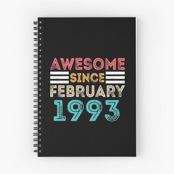 Item preview, Retro Vintage Birthday Gift - Awesome Since February 1993 designed and sold by meedTee.