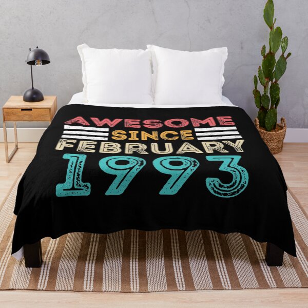 Item preview, Retro Vintage Birthday Gift - Awesome Since February 1993 designed and sold by meedTee.