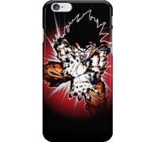 red moon saiyan iPhone Case/Skin