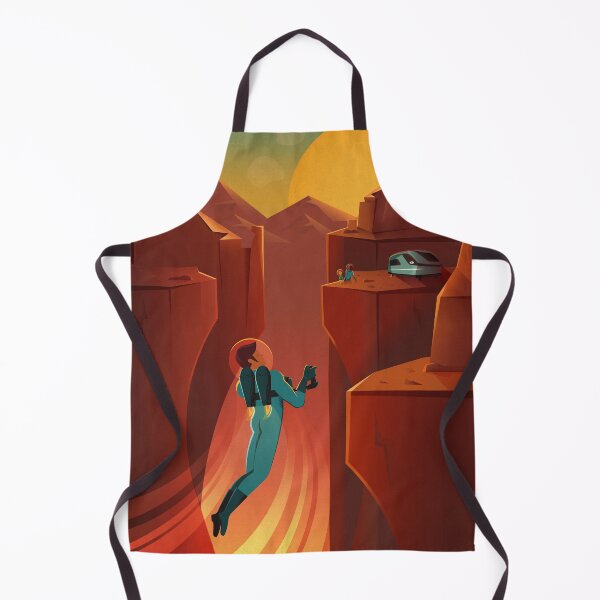 Item preview, Mars tourism poster for Valles Marineris designed and sold by BokeeLee.