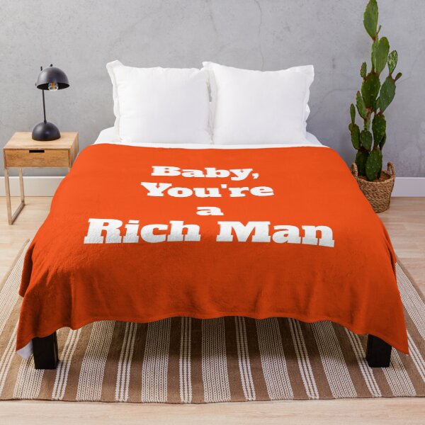 Item preview, Baby, You're a Rich Man designed and sold by QuotesDogma.