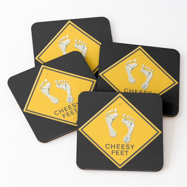 Item preview, Illustration - Cheesy feet Warning sign designed and sold by funkyworm.