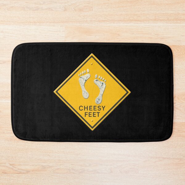 Item preview, Illustration - Cheesy feet Warning sign designed and sold by funkyworm.