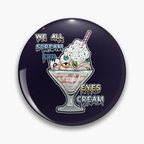 Item preview, We all Scream for Eyes Cream: text designed and sold by iduzarts.