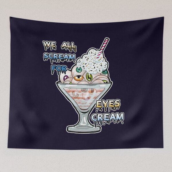 Item preview, We all Scream for Eyes Cream: text designed and sold by iduzarts.
