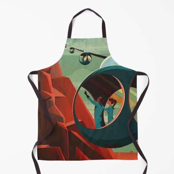 Item preview, Mars tourism poster for Olympus Mons designed and sold by BokeeLee.