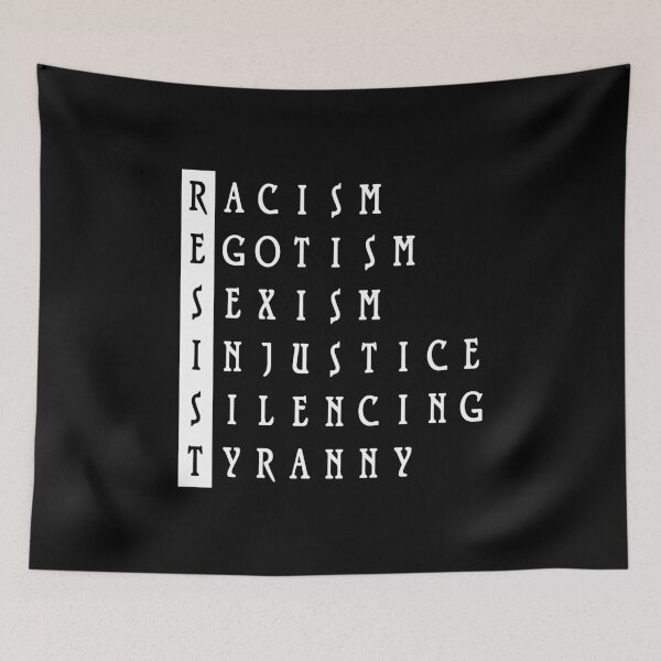 Item preview, Resist : a political protest designed and sold by Flaming Imp.