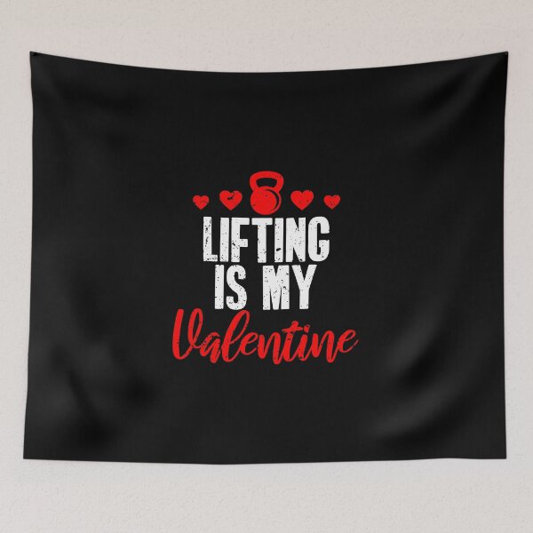 Item preview, Lifting Is My Valentine designed and sold by TheBeastNation.