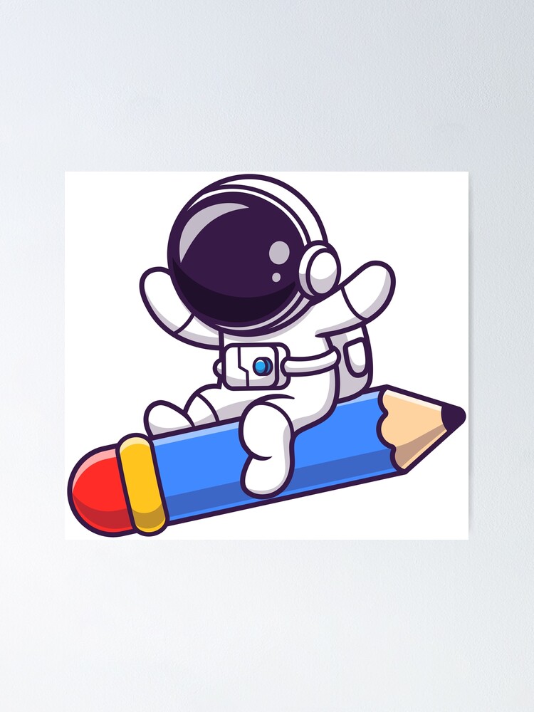 Póster «Lindo astronauta volando con cohete lápiz» de YousfiYs | Redbubble Póster «Lindo astronauta volando con cohete lápiz» de YousfiYs | Redbubble
